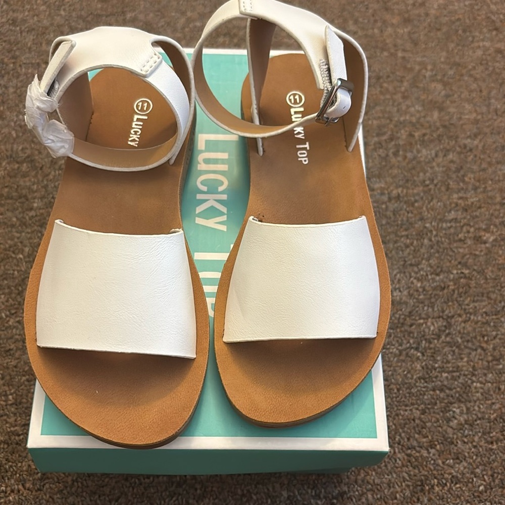 Toddler girls size 11 sandals